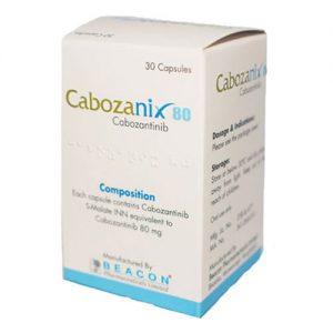 Cabozanix 80mg 30s Capsules, Beacon
