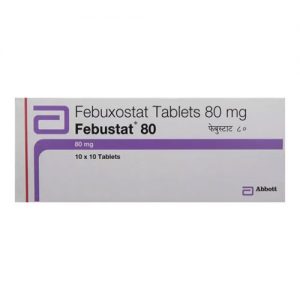 Febustat 80mg 100 Tablets, Abbott