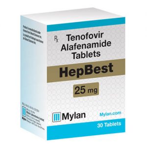 Hepbest 25mg 30 Tablet, Mylan