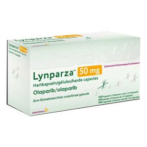 Lynparza 50mg 112s Capsules, AstraZeneca