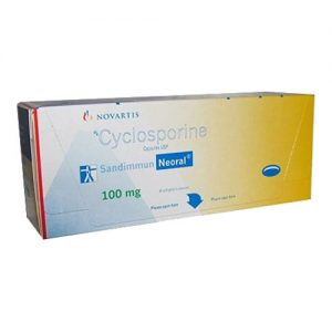 Sandimmun Neoral 100mg 100s Capsules, Novartis