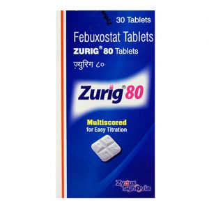 Zurig 80mg 30 Tablet, Zydus