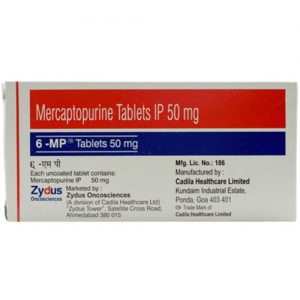 6-MP 50mg 100 Tablets, Zydus