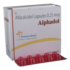 Alphadol 0.25mcg 100 Capsule, Panacea