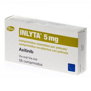 Inlyta 5mg 28 Tablets, Pfizer