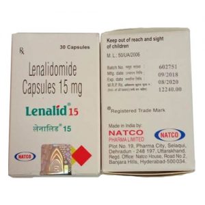 Lenalid 15mg 30 Capsule, Natco
