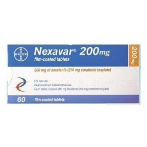 Nexavar 200mg 60 Tablet, Bayer