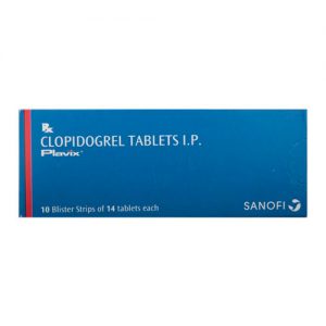 Plavix 75mg 140 Tablets, Sanofi