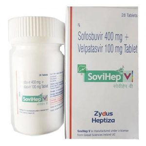 Sovihep V 400mg/100mg 28 Tablet, Zydus