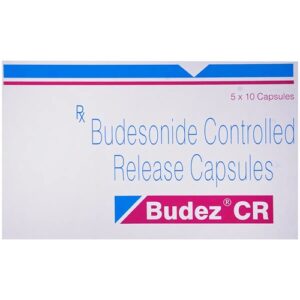 budesonide controlled release capsules budez cr 3mg 50 capsules sun